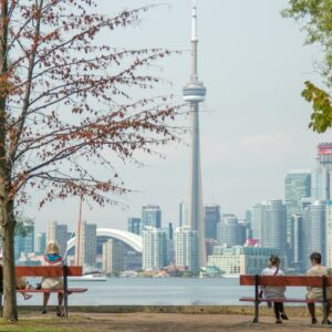 Photo "Sky-High Adventure: Dining and Thrills Atop the CN Tower"