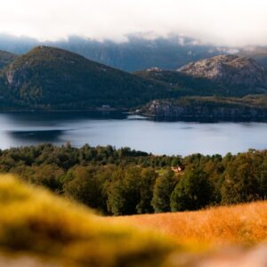 Photo Lake scenery