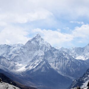 Photo Snowy mountains