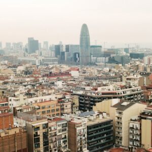 Photo Barcelona skyline