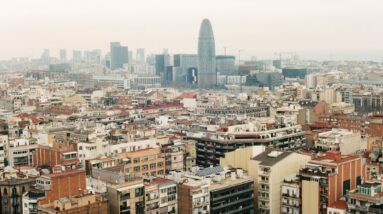 Photo Barcelona skyline